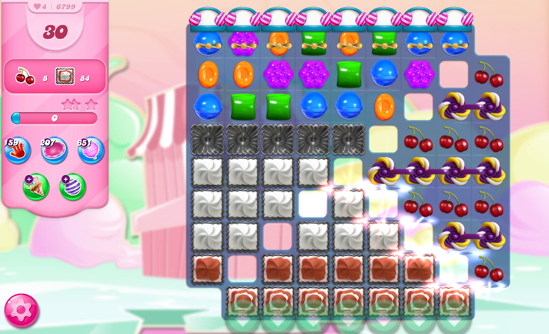 Candy Crush Saga level 6799