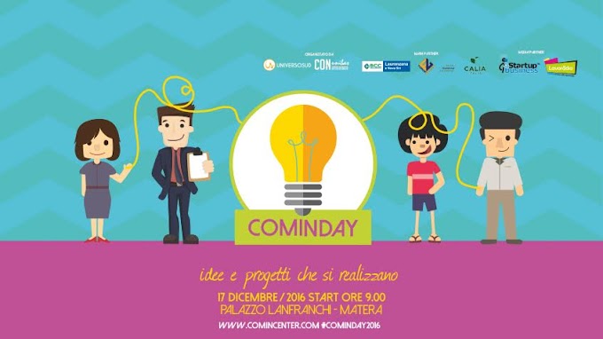 Matera, il Cominday 2016 a Palazzo Lanfranchi