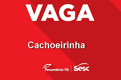 Sesc contrata Instrutor Pedagógico em Cachoeirinha