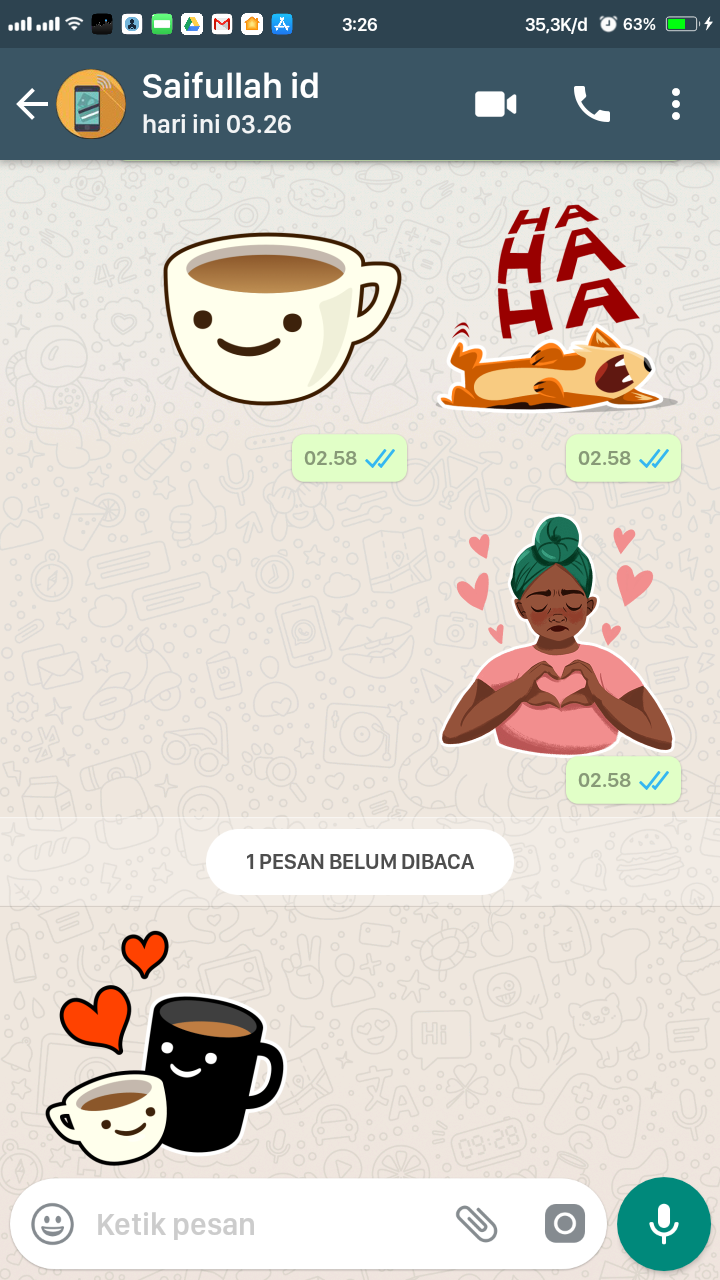 Cara Kirim Stiker Di Aplikasi Whatsapp Terbaru Saifullahid