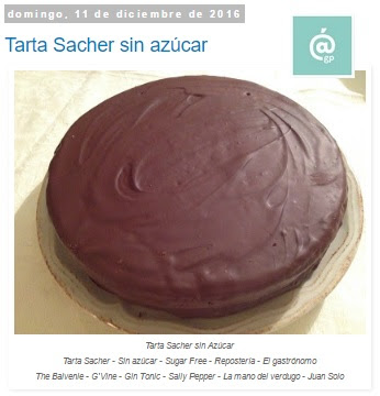 Recetas TOP10 diciembre 2016 - el gastrónomo - recetas - ÁlvaroGP - el troblogdita - Taza de Batman - Taza en Neupic - Tarta Sacher sin azúcar - Sacher - Receta de jabalí - Pringá cocido madrileño - Conejo al ajillo - Social Media - SEO - Recetas