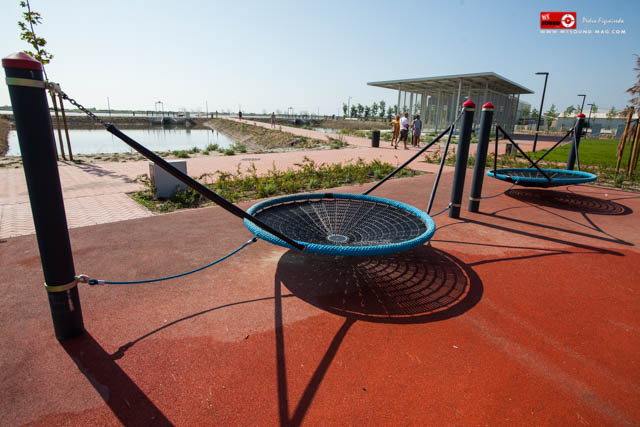 Parque Infantil no Parque Ribeirinho na Póvoa de Santa Iria