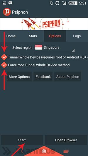 tunnel whole device psiphon