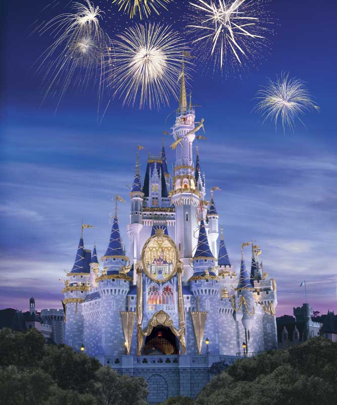 Disney World Florida Castle. Disney World