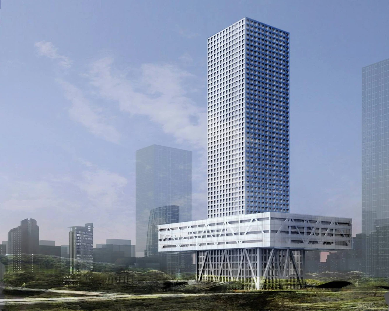 Shenzhen Stock Exchange Building by Oma