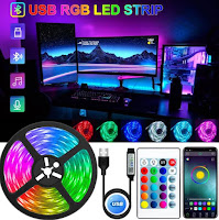 Waterproof Flexible LED Strip Light Bluetooth RGB Lights