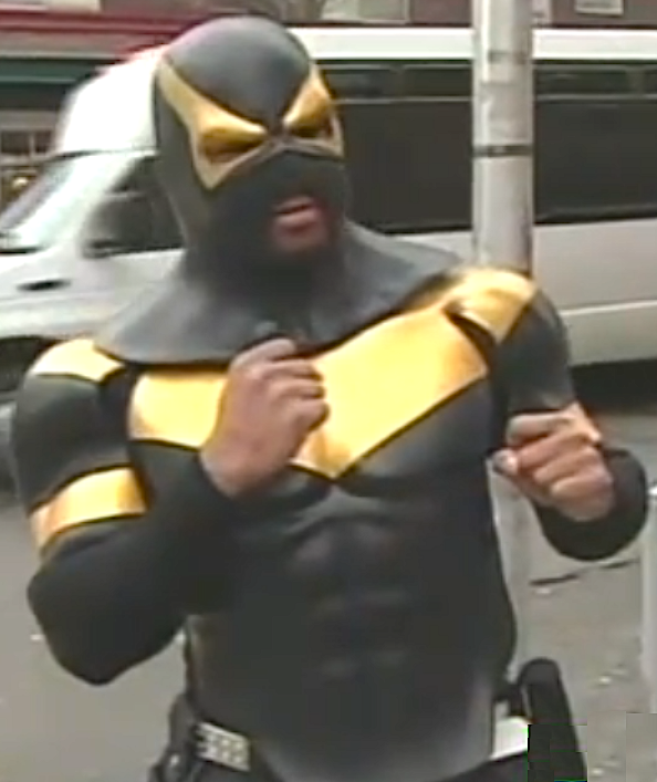  I'm a big fan of Seattle's new vigilante Phoenix Jones yes 