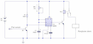 rangkaian sensor sentuh