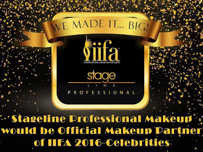 StageLine Professional Makeup Chosen as Official Makeup for IIFA Awards Bollywood