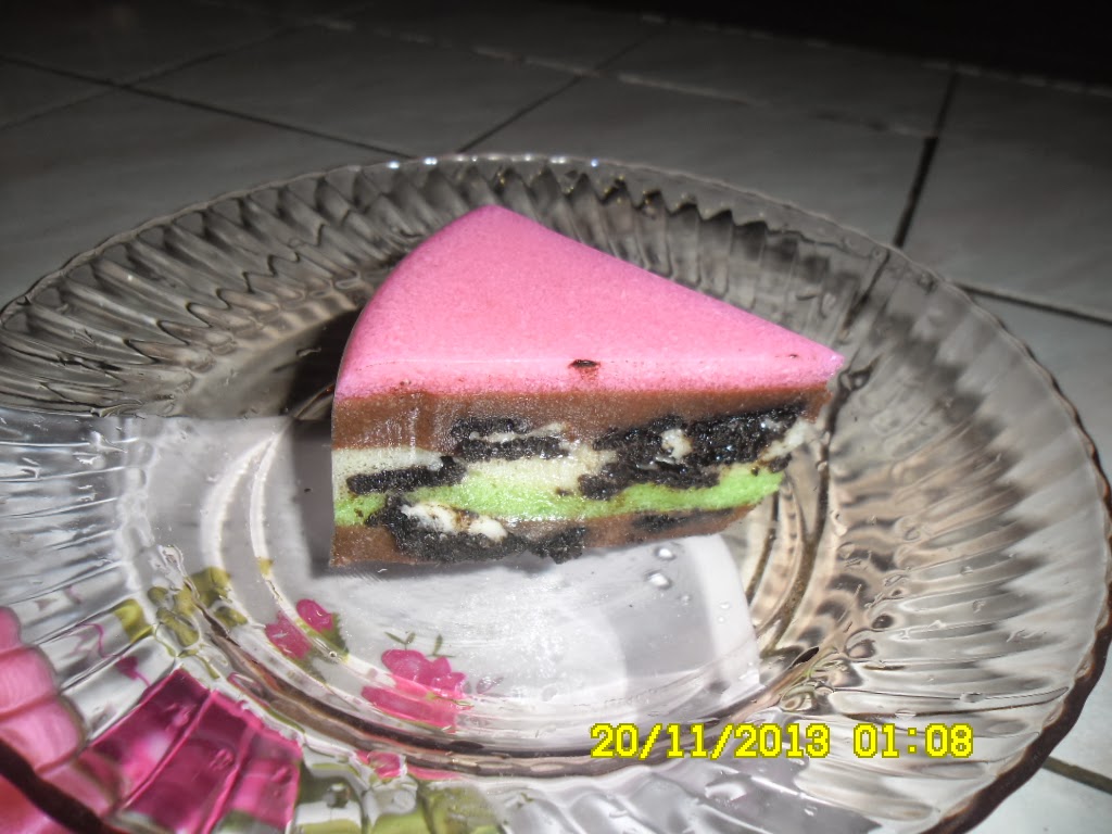 Mmmasakkk: PUDING OREO PELANGI