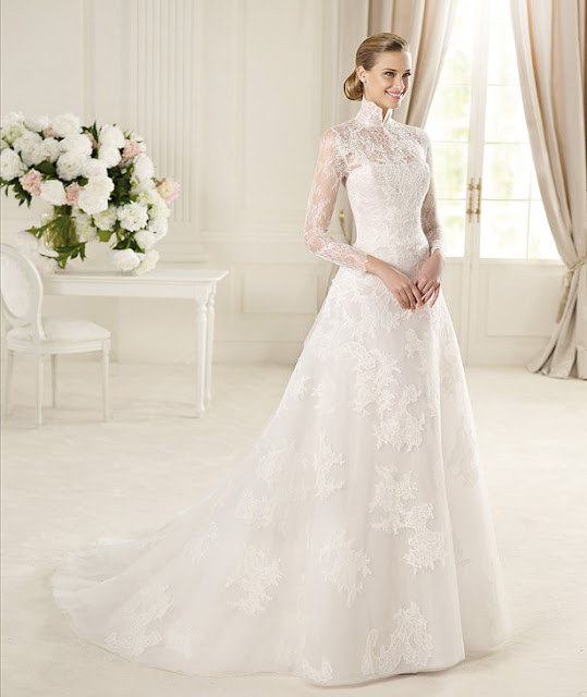 lace wedding dresses 2013 Pronovias