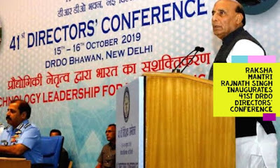 Raksha Mantri Rajnath Singh inaugurates 41st DRDO Directors’ Conference