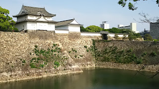 大阪城西外堀