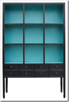chines preto com azul