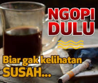 19 Gambar  Lucu  Hewan  Lagi Ngopi 