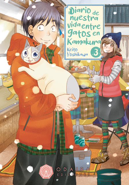 Review del manga Diario de nuestra vida entre gatos en Kamakura Vol. 3 de Keito Yoshikawa - Odaiba