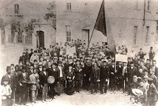 Üsküp'te Osmanlılar devrinde ilk 1 Mayıs kutlaması, 1909