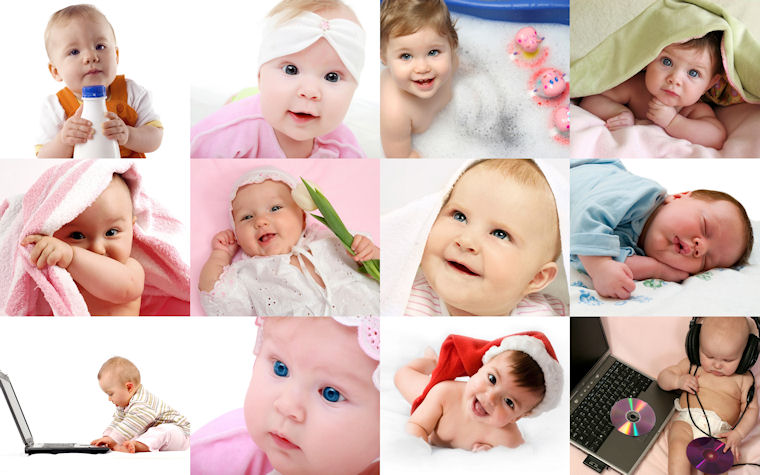 Fotografías de bebés - Babys photographs - Les bébés