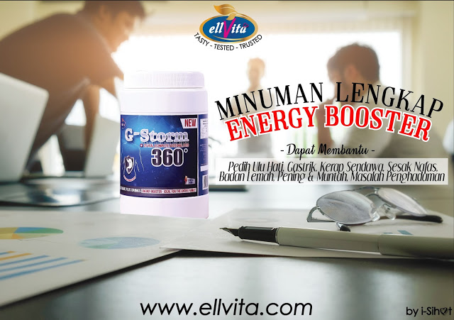 G-Storm 360, Makan Lambat? Pedih Ulu Hati? Gastrik? Atasinya Dengan G-Storm 360, Ellvita, Ellvita G-Storm 360, susu kambing, gastrik, cara atasi gastrik, supplement gastrik, pedih ulu hati, cara atasi pedih ulu hati, rawat gastrik, cara rawat gastrik, cara rawat pedih ulu hati,