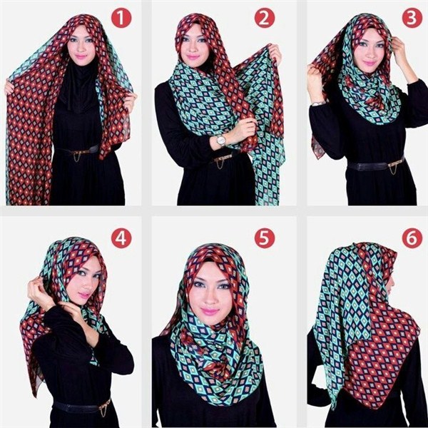 Model Tutorial Hijab Terbaru Dan Terpopuler Saat Ini