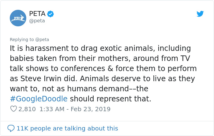 30 Epic Reactions To PETA 's Criticism To Steve Irwin