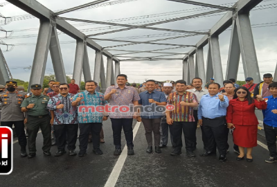 Walikota Medan Resmikan Jembatan Sicanang Belawan