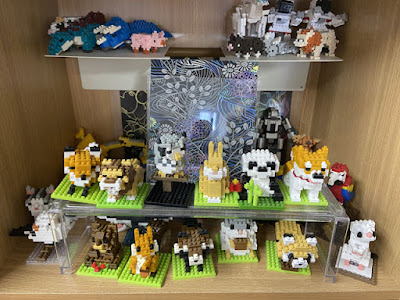 どうぶつブロックとスクラッチアート