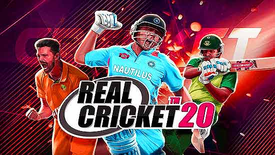 Real Cricket 20 (RC20) APK + MOD + DATA (Unlimited) Android