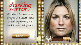 Drinking Mirror : Aplicación que muestra cómo envejeces por consumir alcohol
