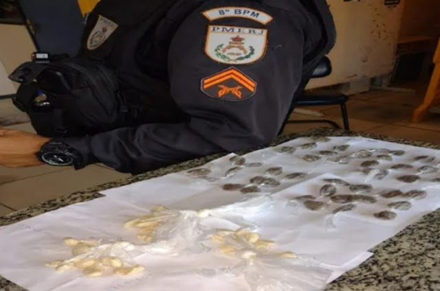 POLÍCIA ENCONTRA MAIS DE 60 BUCHAS COM MACONHA E COCAÍNA ENTERRADAS EM PUREZA