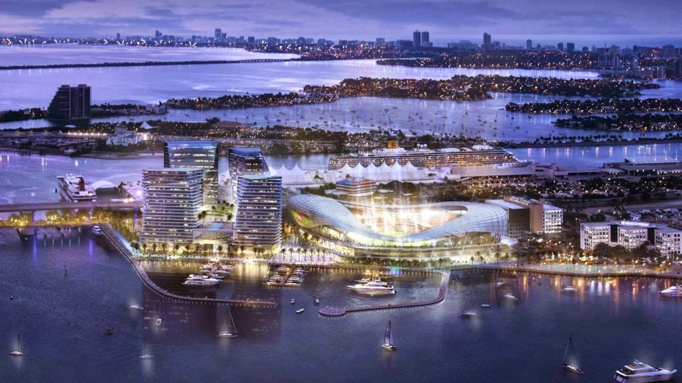 Stadium Port Miami by Arquitectonica sponsored by David