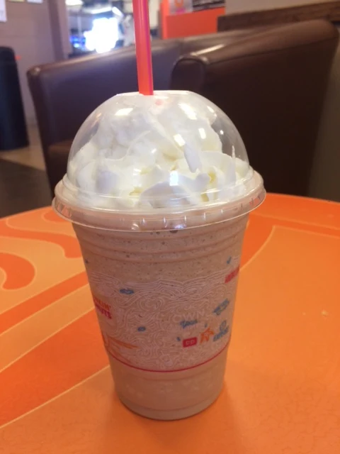 image showing a frozen coffee