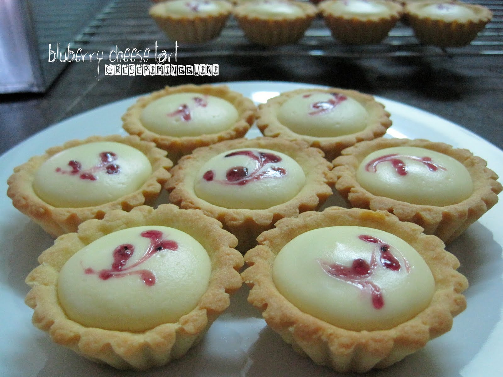 Blueberry Cheese Tart  Resepi Minggu Ini