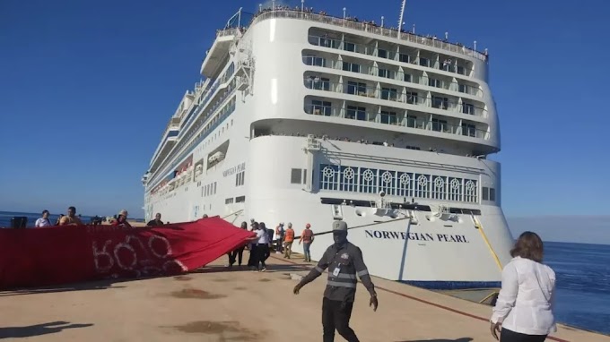 Primer crucero atraca en nuevo puerto Cabo Rojo