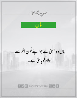 maa quotes in urdu