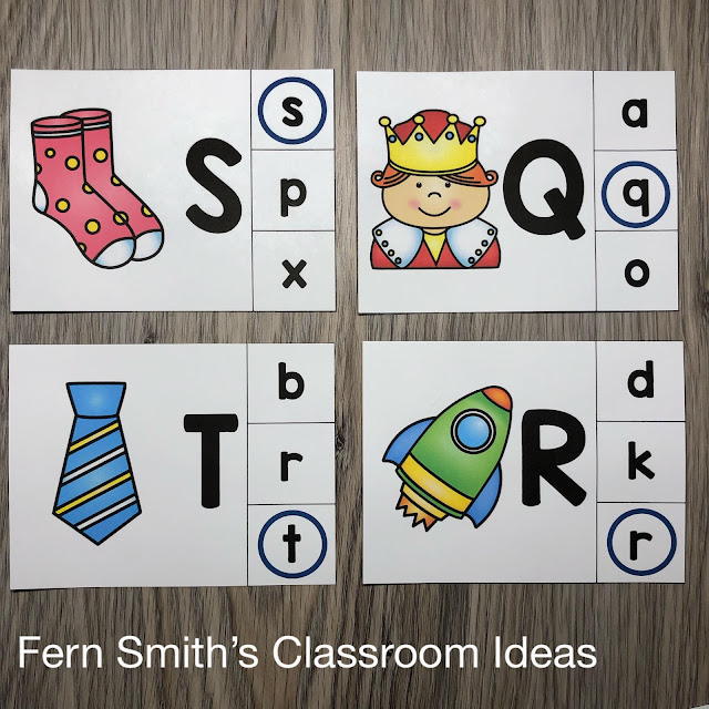 Clip Here to Grab These Alphabet Matching Clip Cards with a NEW FREE Digital Easel Online Activity for Your Class Today!