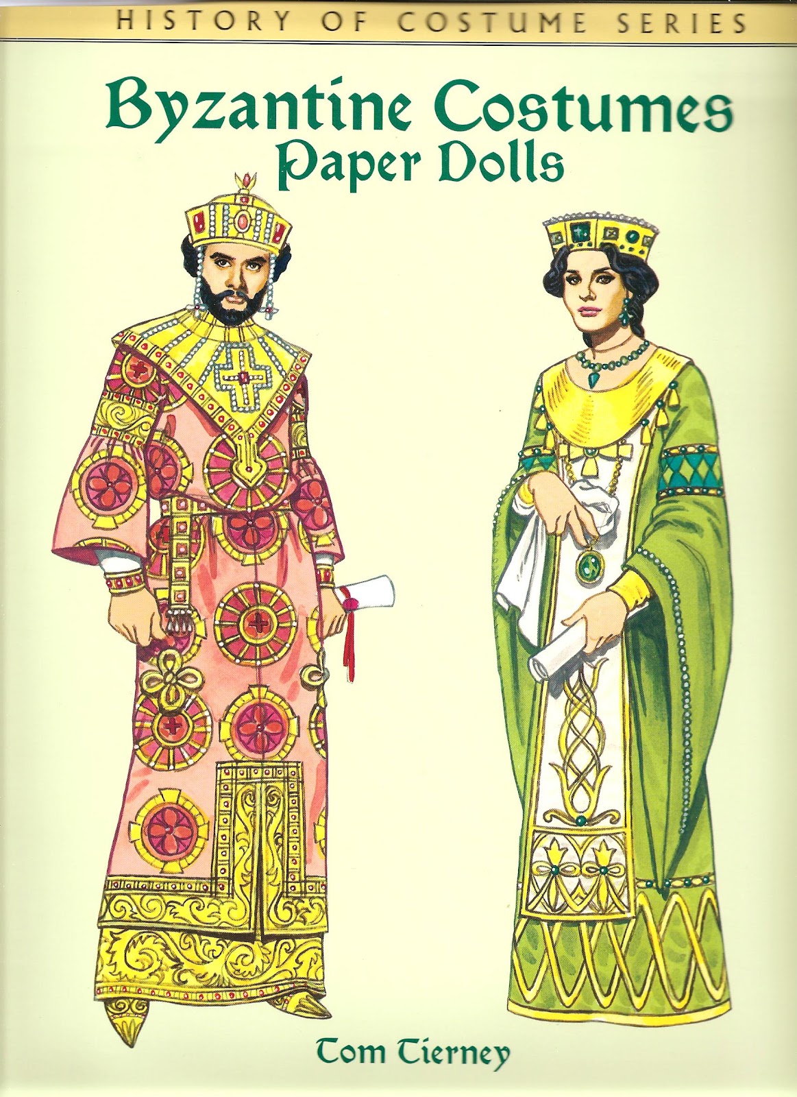 Byzantine Costumes Paper Dolls | Gabi's Paper Dolls