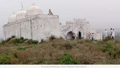 BJP Leader Arrested Fire in mosque Rajasthan Alvar