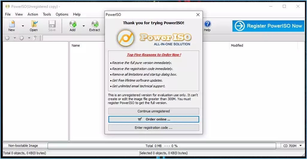 Continue unregistered Click on Continue unregistered
