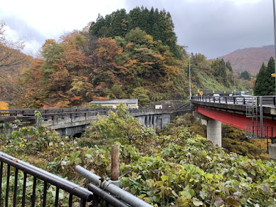 鳴子温泉側の遊歩道入口