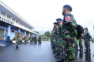 TNI AU Berangkatkan Personel Yonkesau, Bantu Penanggulangan Bencana Alam di Flores NTT