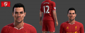 PES 2013 Dejan Lovren Face