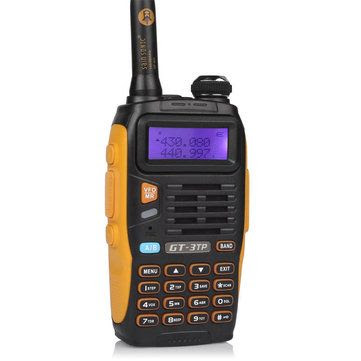 Baofeng GT-3TP 128 Channels 136-174/400-520MHz 3-6M 8W High Power Dual Band Two-way Radio Walkie Talkie