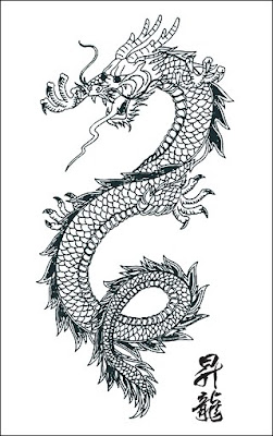 BLACK THINK TATTOO: Dragon tattoo picture