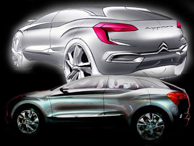 Hypnos Citroen Diesel Hybrid Concept Car