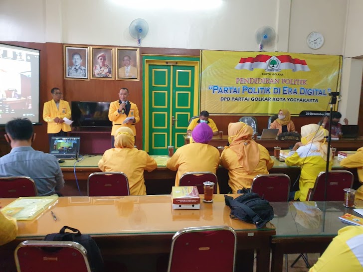 Perubahan Cepat, Golkar Yogya Gelar Panel ‘Partai Politik Era Digital’