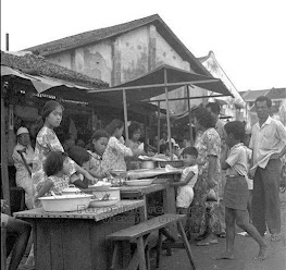 Singapur antiguo ambulantes