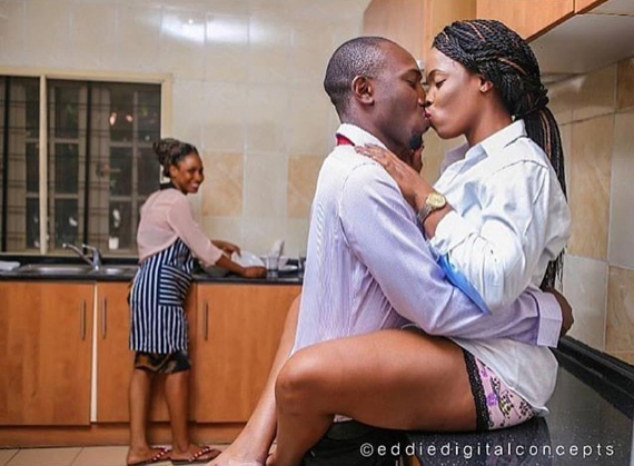 Check out another raunchy pre-wedding photo