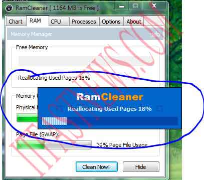 Ram Cleaner Software BY computer software tips and tricks 