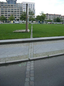 Muro de Berlin cerca de la Potsdamer Platz